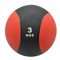 3kg Energetics Commercial Rubber Medicine Ball / Gym Fitness Exercise Ball