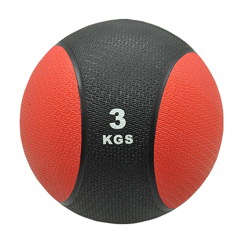 3kg Energetics Commercial Rubber Medicine Ball / Gym Fitness Exercise