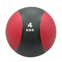 4kg Commercial Rubber Medicine Ball / Gym Fitness Exercise Ball