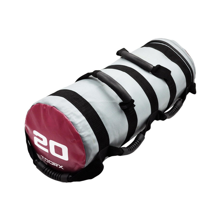 20kg Power Bag - Sand Bag Weights Strength Training - Multi Handle - Heavy Duty