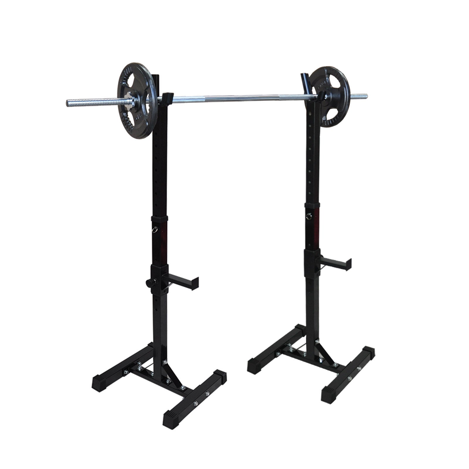 Adjustable Squat Rack - Home Gym Fitness Equipment