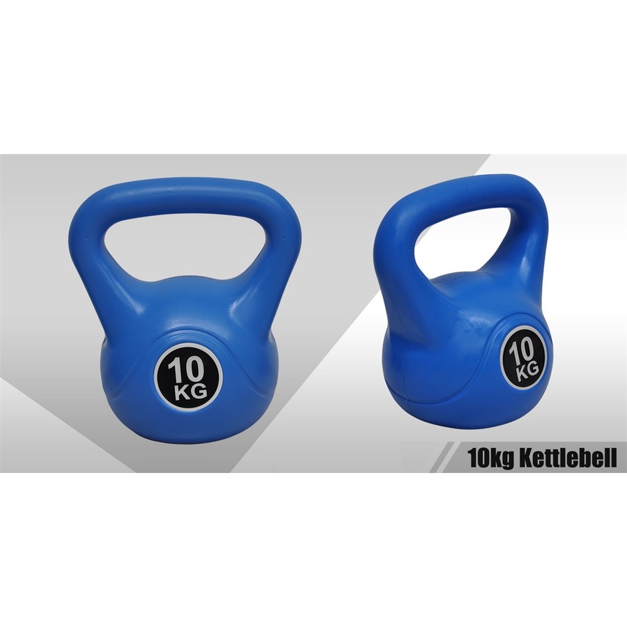 Xin 10kg Kettlebell - Home Gym Kettlebell Weight Fitness Exercise - BLUE