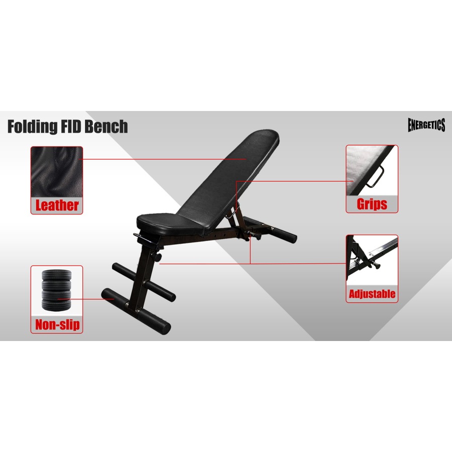 Buy Heavy Duty Adjustable Multi-Function Incline Decline FID Weight ...