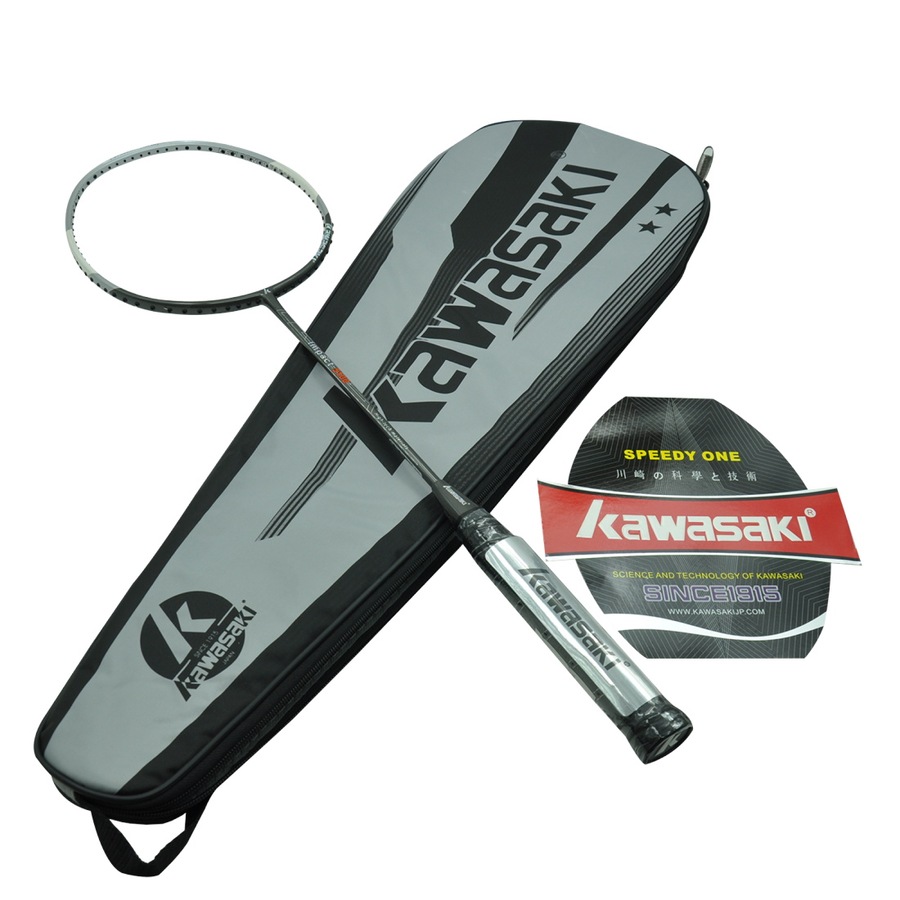 Kawasaki Badminton Racquet - Impact 5100 - Light Fast Attacking + One Free Grip