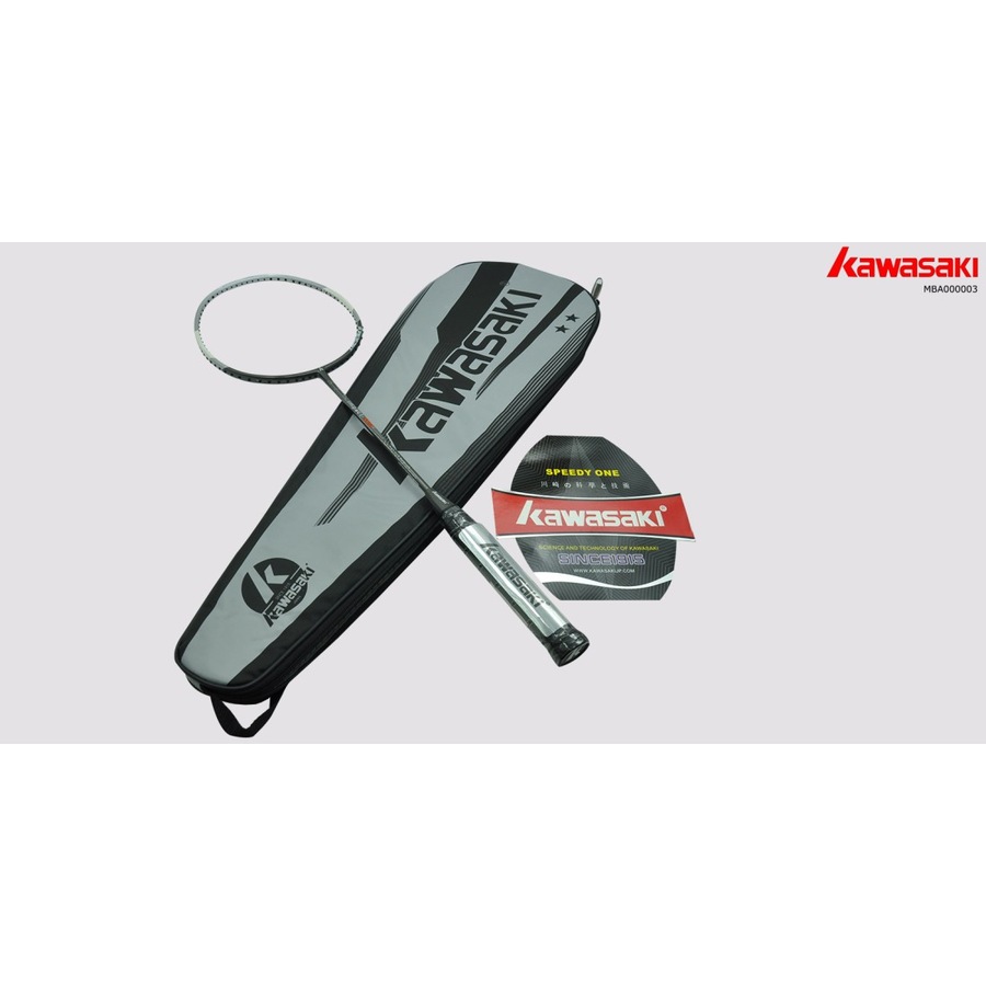 Kawasaki Badminton Racquet - Impact 5100 - Light Fast Attacking + One Free Grip