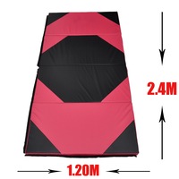 Large 240cm x 120cm x 5cm Gymnastics Folding Gym Exercise Yoga Mat - Colors Set