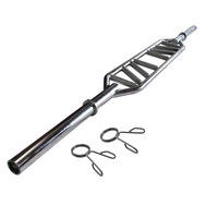 Olympic Barbell - Swiss Bar - 2 Free Spring Collars - 213cm - 7 Feet - 25.6kg