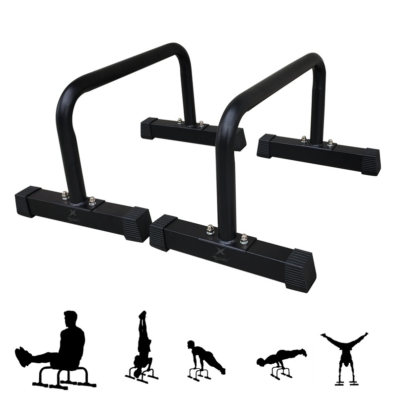 Buy Parallettes Dip Bars Push Up Bar Heavy Duty for Gymnastics Home