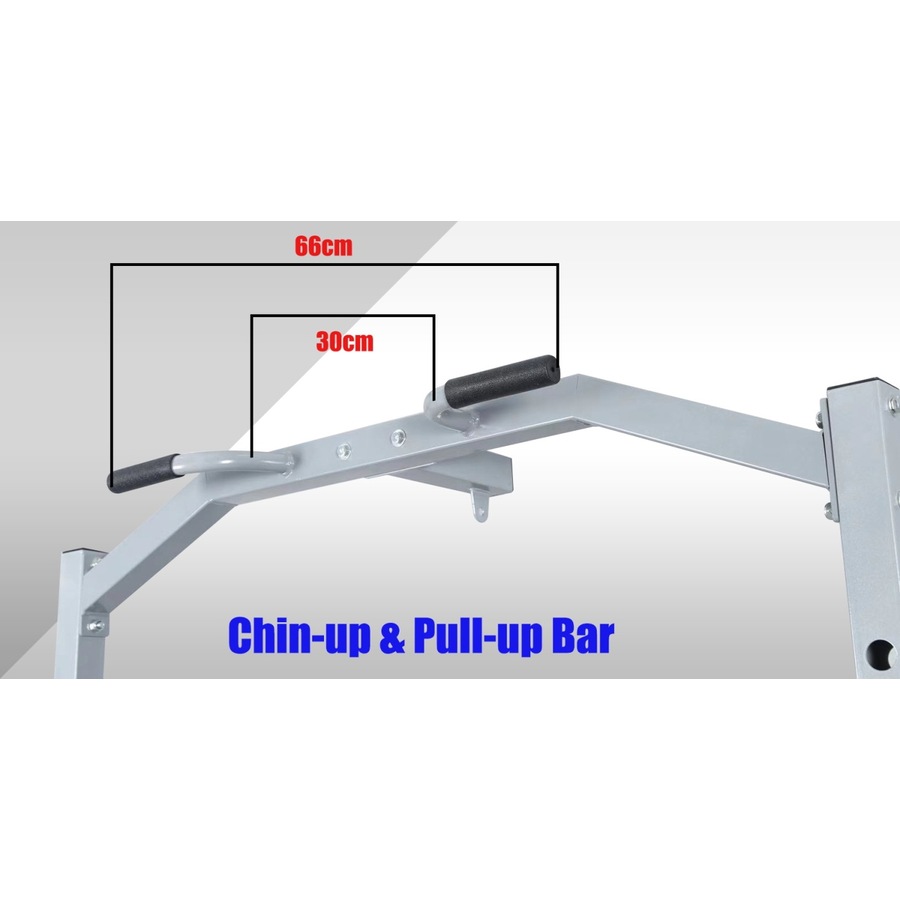 Power Cage - Power Rack - Squat Rack - Weights Bench Press + Flat Weight Bench