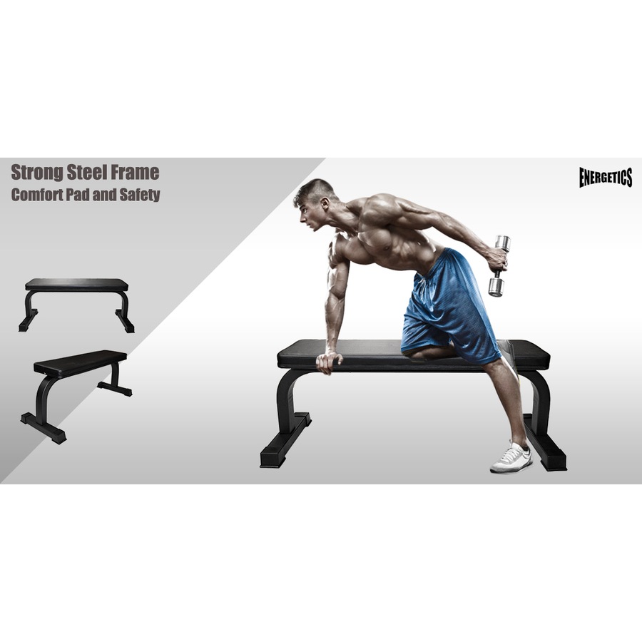 Power Cage - Power Rack - Squat Rack - Weights Bench Press + Flat Weight Bench