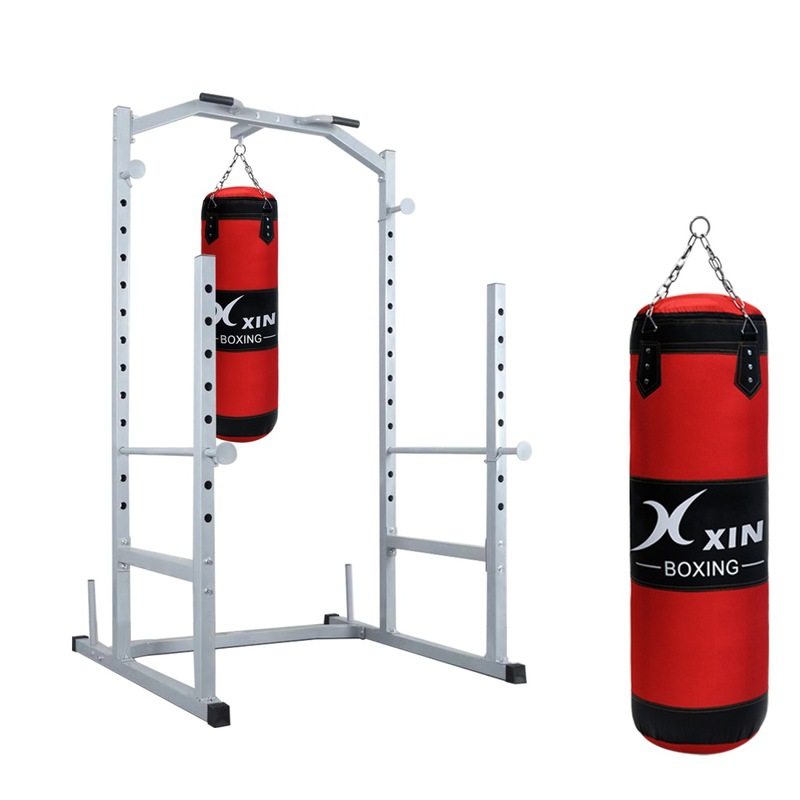 Buy Power Cage Power Squat Rack Weights Bench Press + 20kg Boxing