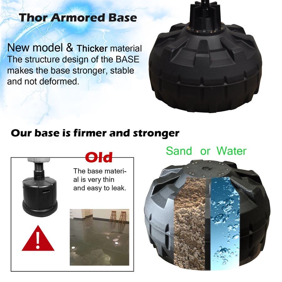 Silicone Skin - Free Standing Human BOB Boxing Punching Dummy Bag - Red Color