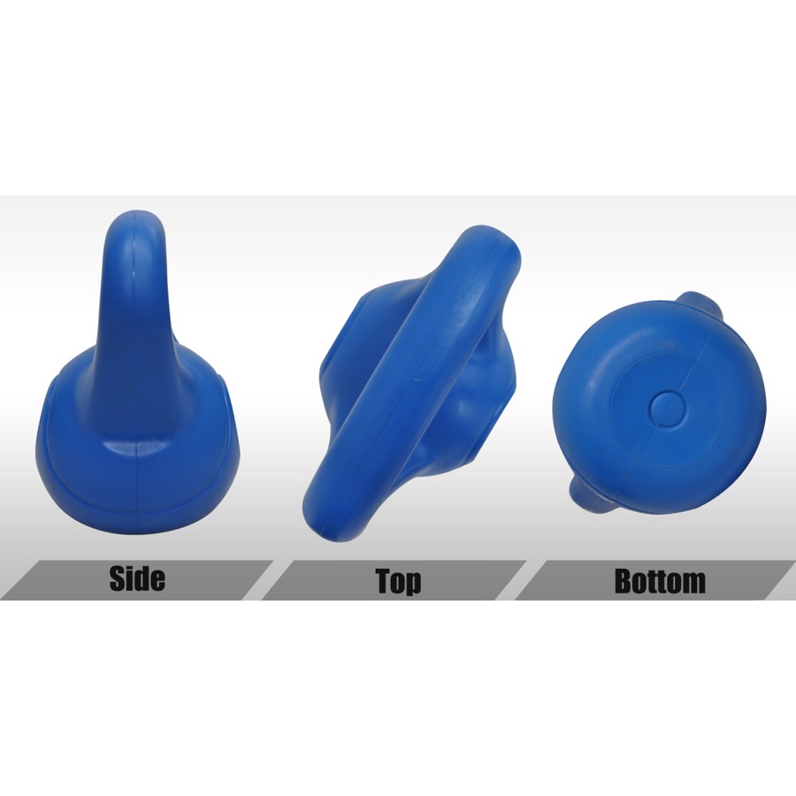 Total 24kg Kettlebell Weight Set - 6kg x 2 + 12kg - Home Gym Training Kettle Bell Exercise