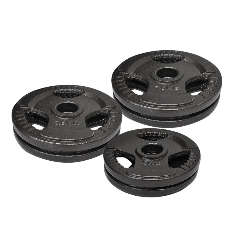 Total 40kg Set5 Olympic Cast Iron Weight Plate Set – Energetics Home ...