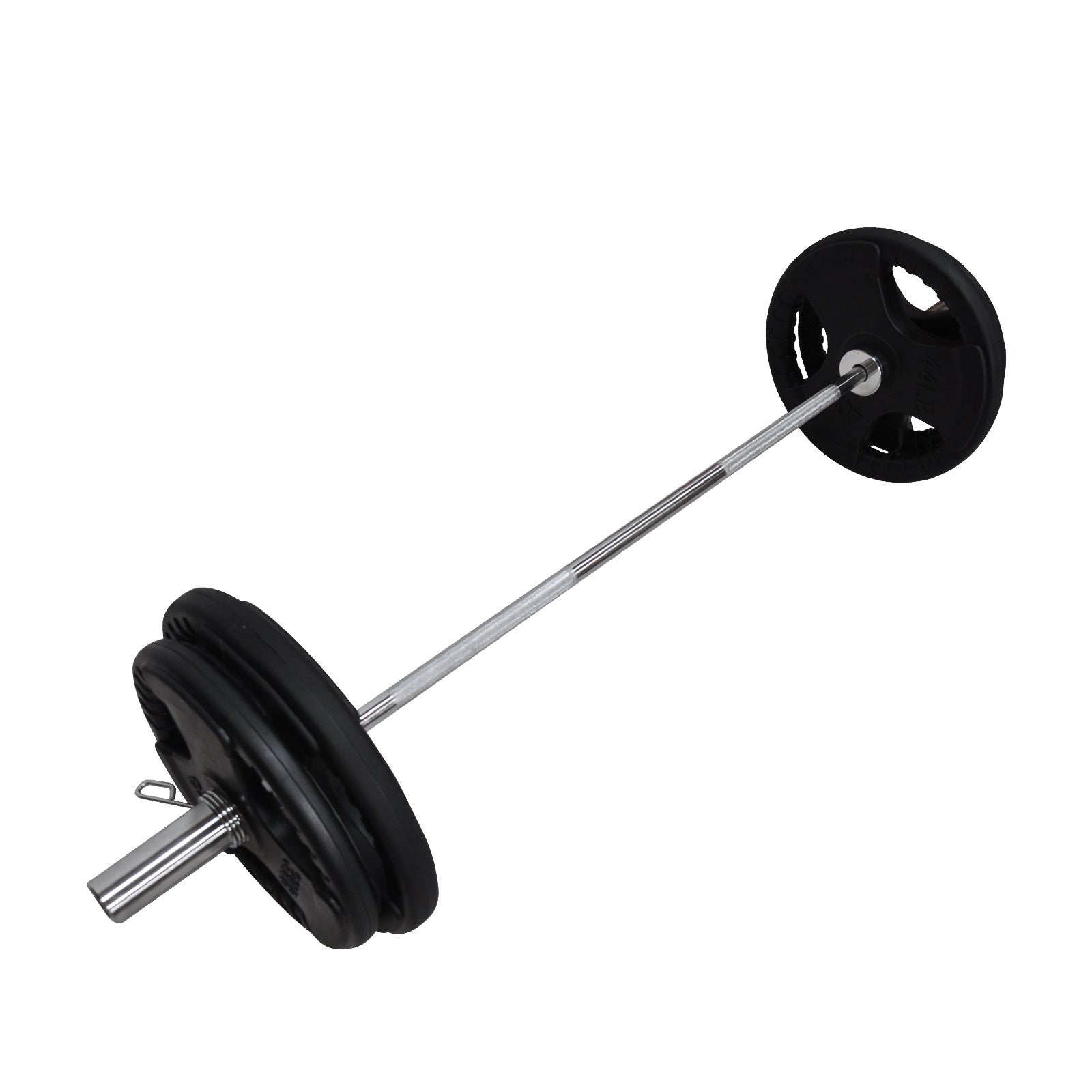 Buy Total 79kg 150cm Olympic Barbell Bar Weight Set Rubber