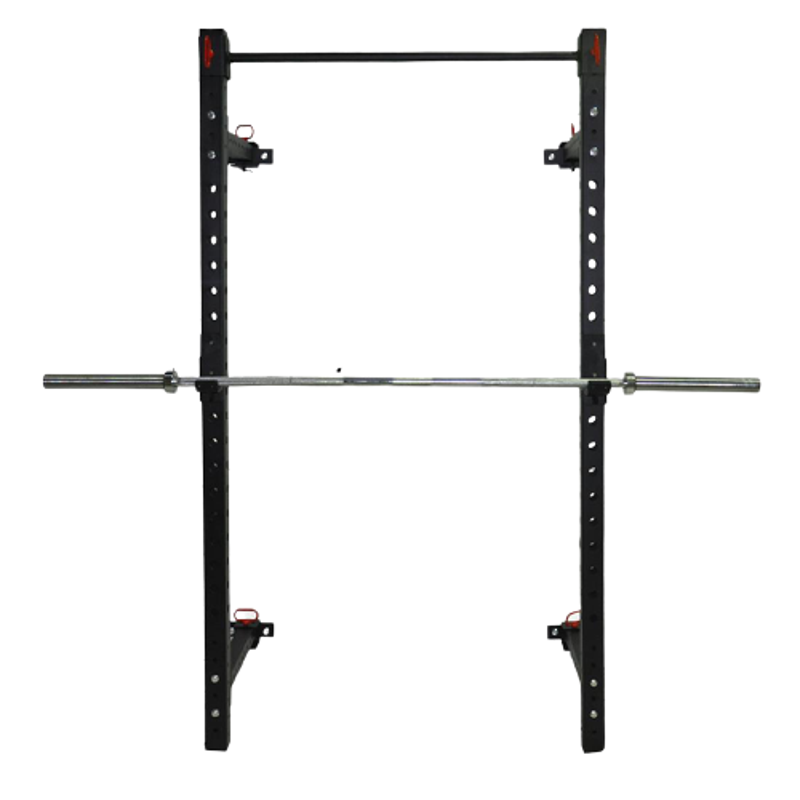 Wall Mounted Foldable Power Rack Cage Weight Bench Press Squat Benches 2454359 - Wall Mount Bench Press Rack