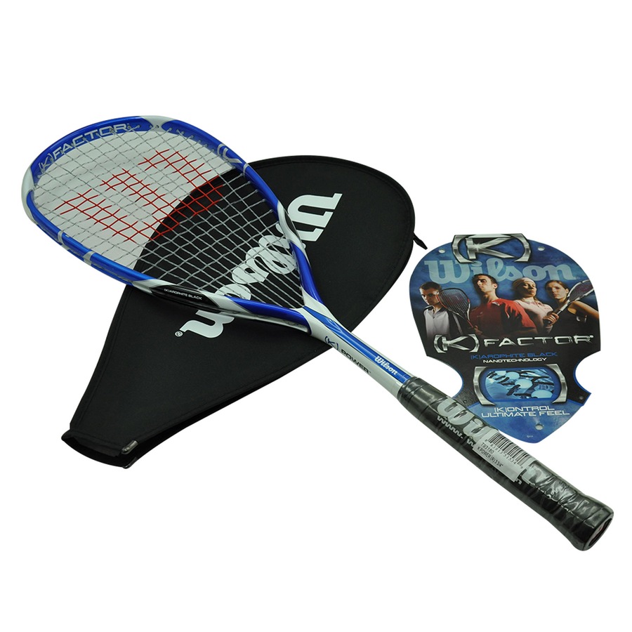 Buy Wilson Squash Racquet - K Factor Power - 175g Squash Racket ...