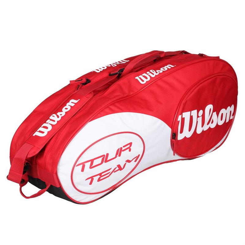 Buy Wilson Tennis Racquet Bag Tour Team 6pk Store 6 Tennis Bag MyDeal