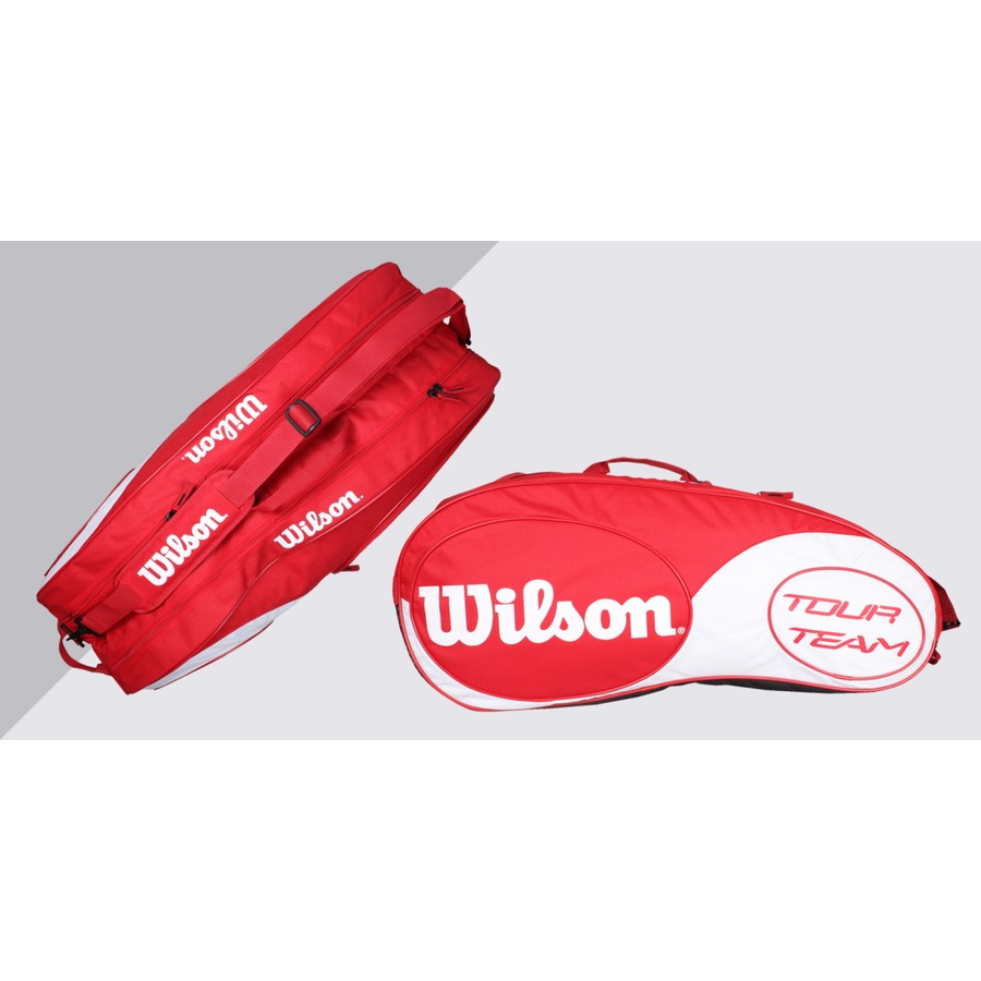 Wilson Tennis Racquet Bag - Tour Team 6pk - Store 6 Tennis Bag