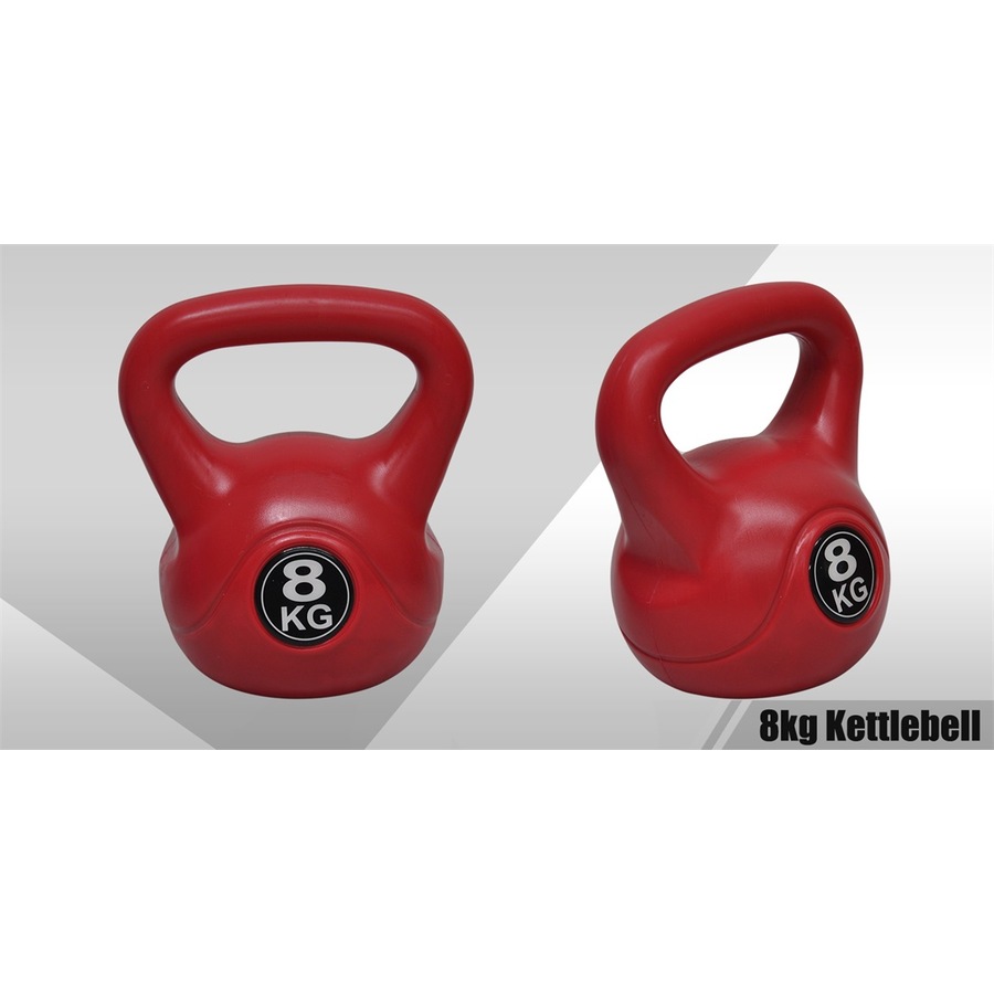 Xin 8kg Kettlebell - Home Gym Kettlebell Weight Fitness Exercise - Red