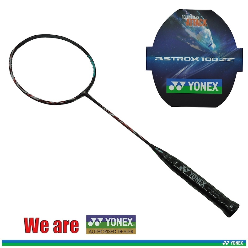 Buy Yonex Astrox 100 ZZ (AX100ZZ) - 4UG5 Kurenai Badminton Racquet ...