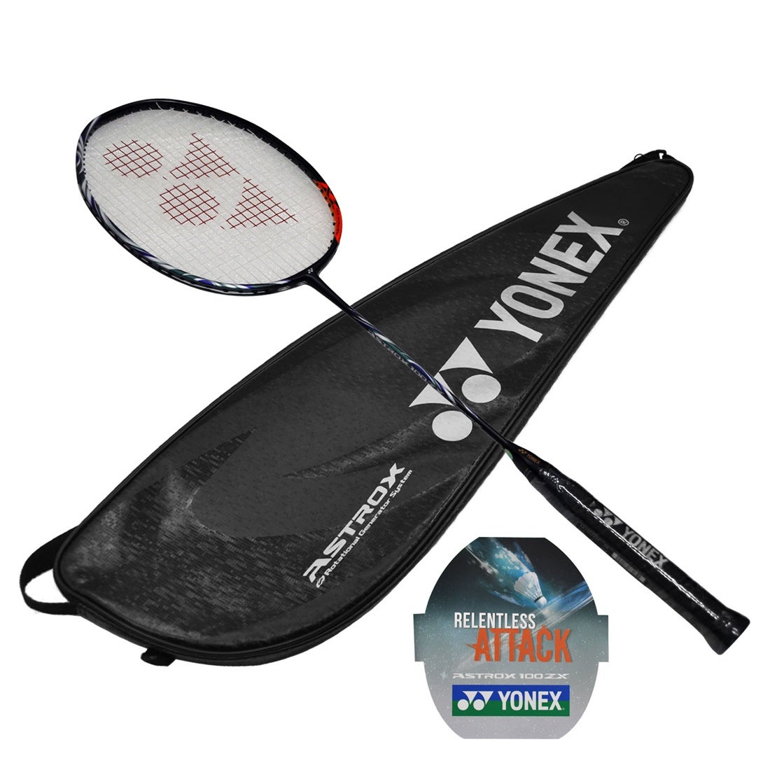 Buy Yonex Badminton Racquet - ASTROX 100 ZX - Dark Navy - 4U5 - 1