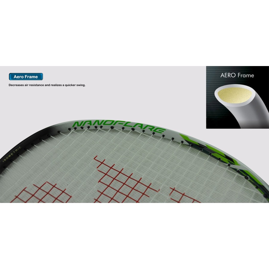 Yonex Badminton Racquet - Nanoflare 170 Light - 5UG5 - LIME - Free Grip