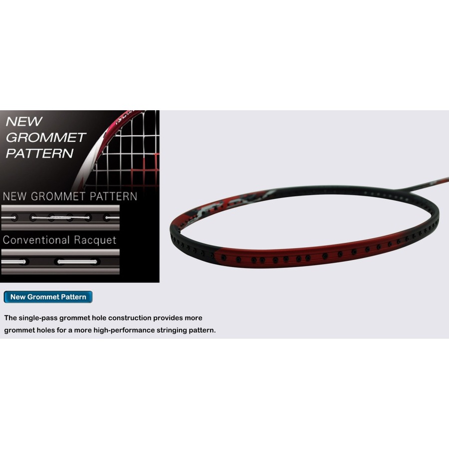 Yonex Badminton Racquet - Nanospeed 9900 (NS9900) - 3U5 - Made in Japan - Free Grip