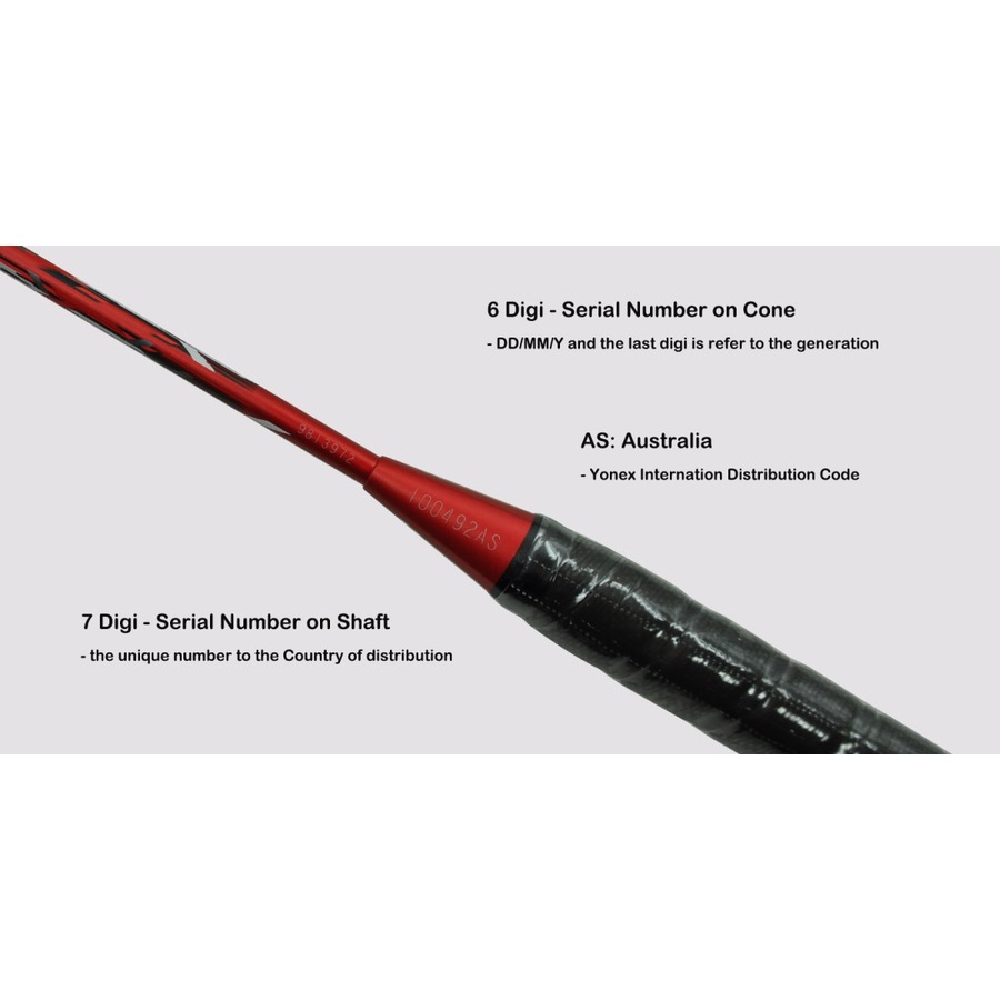 Yonex Badminton Racquet - Nanospeed 9900 (NS9900) - 3U5 - Made in Japan - Free Grip