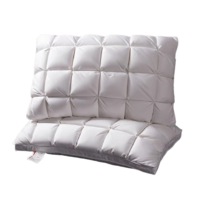 100% White Goose Down Feather Pillow 3 Layers Premium Quality 1500g One/Twin Pack