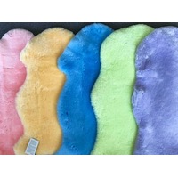 Australian Lambskin Rug Carpet Baby Play Rug Colourful