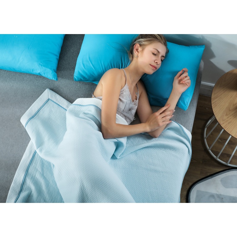 Buy Cool Feeling Blanket Ultra Soft Summer Breathable Throw Blanket MyDeal