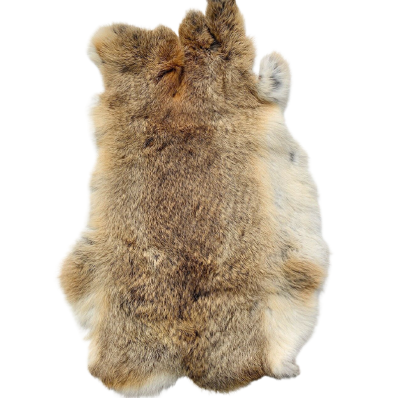 Buy Genuine Naturally Rabbit Fur Skin Pelts Leather Craft DIY - MyDeal