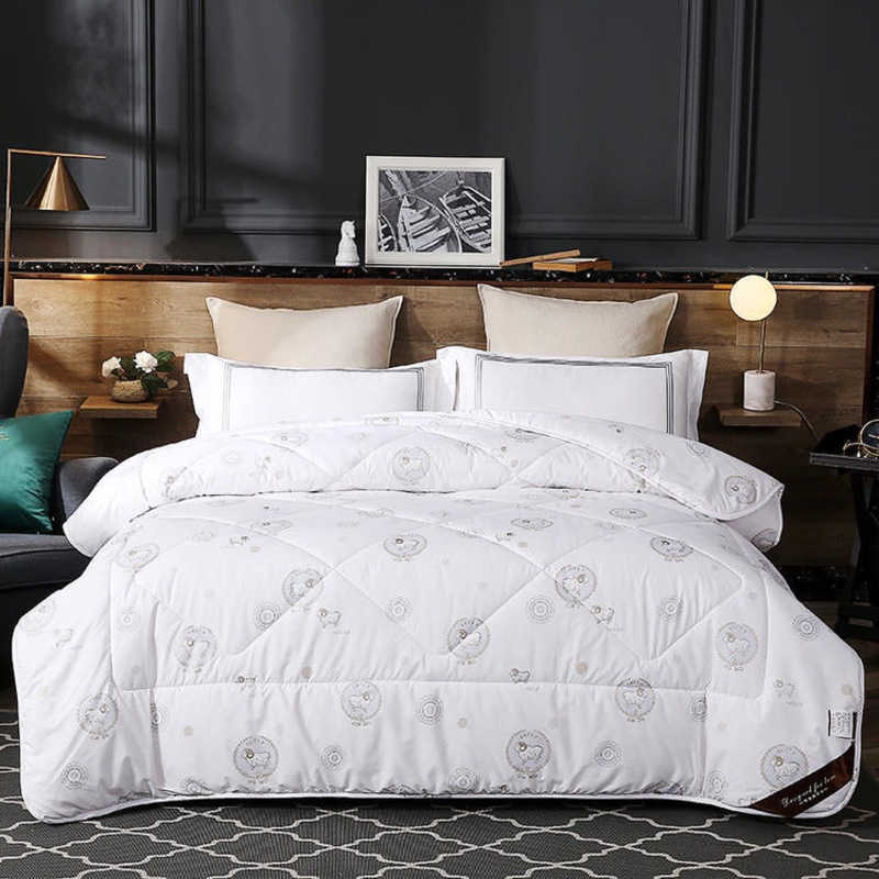 Buy Queling 500GSM Australian Wool Quilt Doona Warm For Winter King