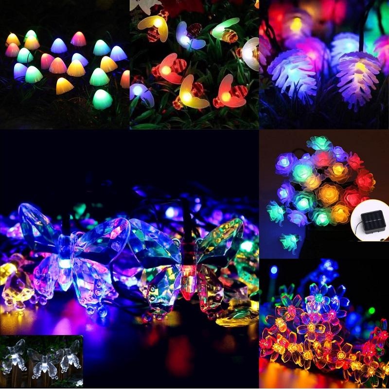 Buy Solar Powered Christmas String Lights 7M 50 LED Party Decor Lights