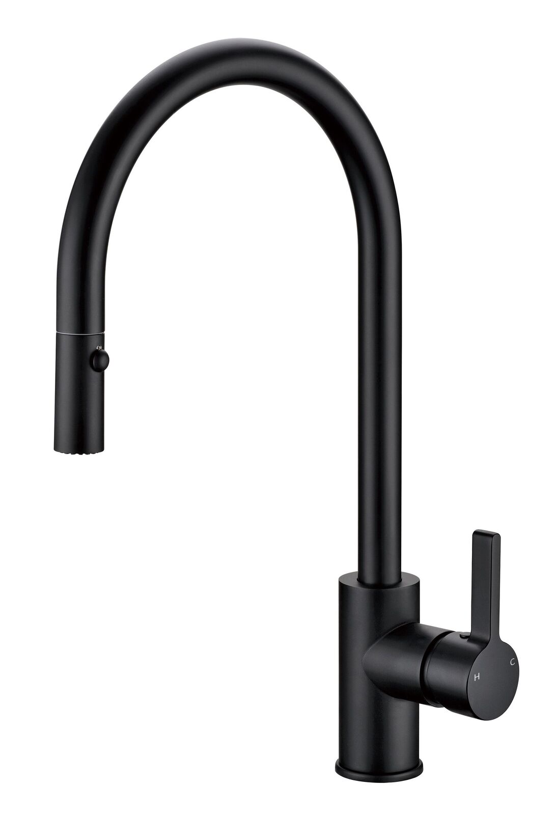 Otus Pull-Out Kitchen And Laundry Sink Mixer Matte Black