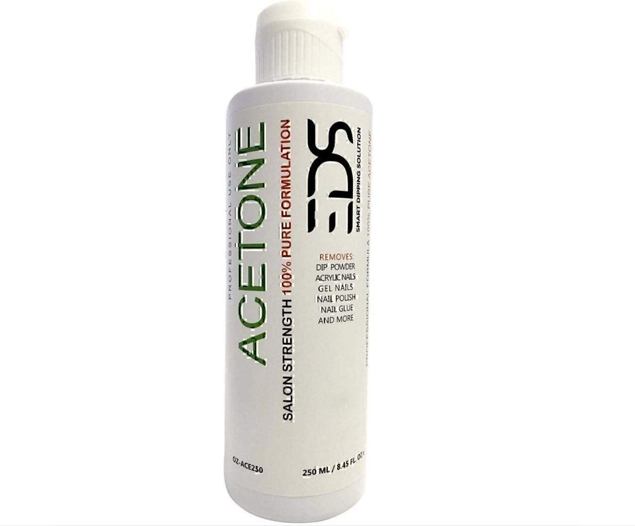 ACETONE 100% Pure SNS Gel Acrylic Nail Polish Soak Off Salon Remover 250 ml