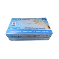 AEON - Latex Powder Free Nail Gloves Size S (Small) 100pcs