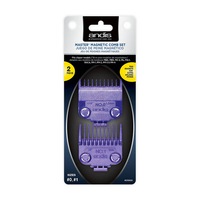 Andis Master Magnetic Attachment Comb Set Hair Clipper 01900 (#0, #1) 2pcs