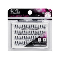 Ardell Double Up Knot Free Double Flares Fake EyeLash Lash Extension Black Long