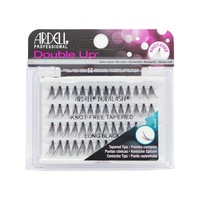 Ardell Double Up Knot Free Tapered Fake EyeLash Lash Extension Black Long