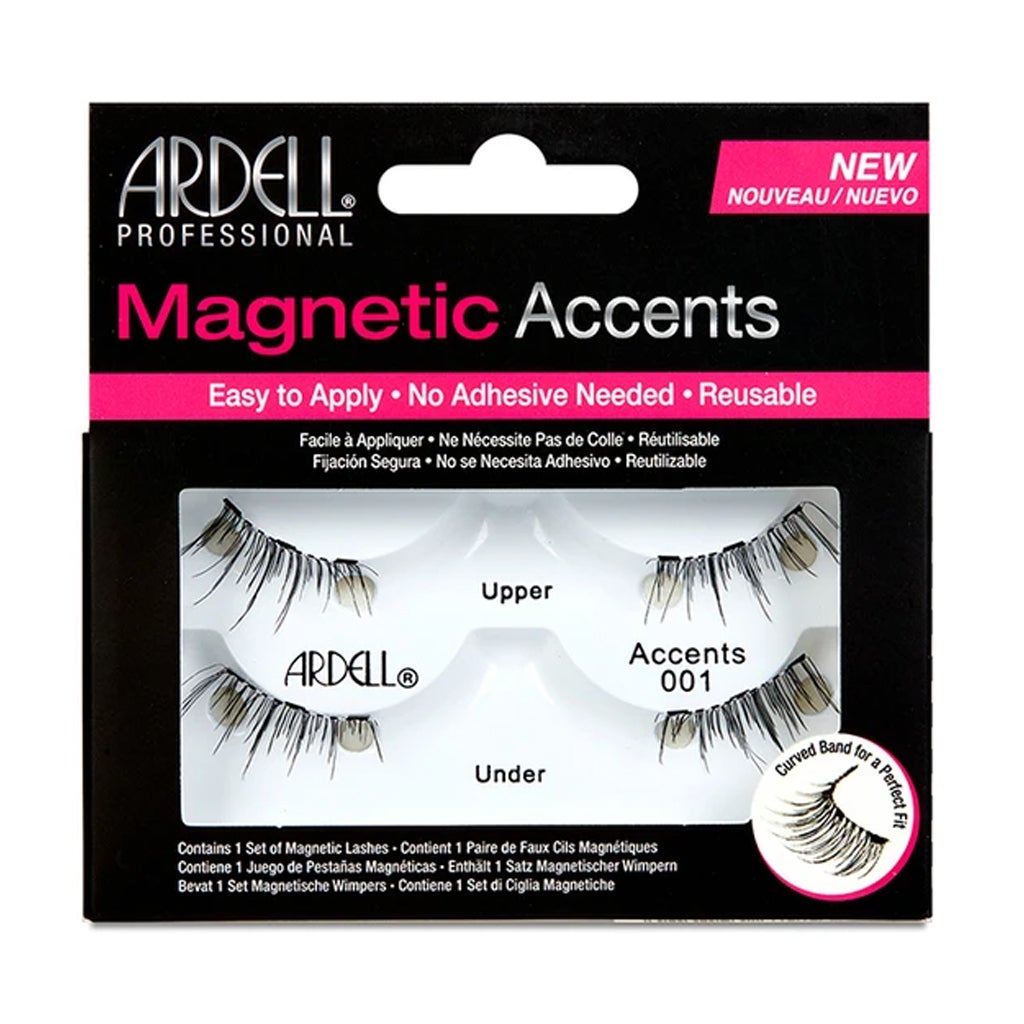 Ardell Magnetic Lashes 001 Black Fake False Eyelash Eye Extension