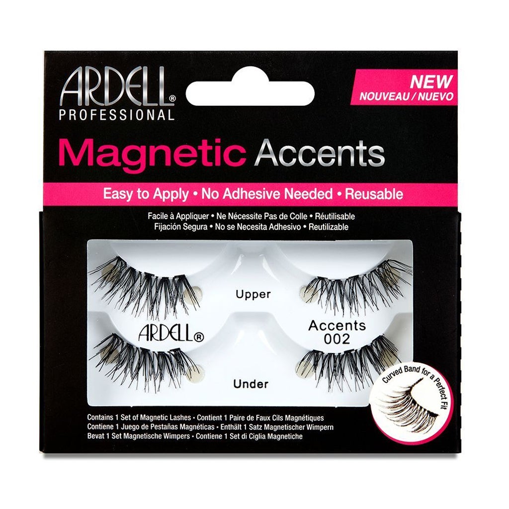 Ardell Magnetic Lashes 002 Black Fake False Eyelash Eye Extension