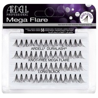 Ardell Mega Flare Knot Free Long Black Fake Eyelash Lash Extension