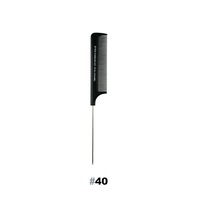Black Diamond #40 Metal Tail Comb Brush Beauty Salon Hair Styling Barber
