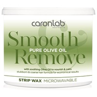 Caronlab Pure Olive Oil Strip Wax Microwaveable 400g Waxing Hair Removal
