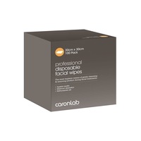 Caronlab Disposable Facial Wipes 100 Pack Beauty Lint Free Cleanse