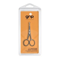 Caronlab Grip Trimming Nose Ear Scissors Eyebrow Lash Hair Facial GT10