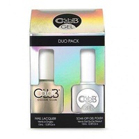 Color Club Matching Soak Off Gel + Nail Lacquer Polish Duo Sugar Rays 1006