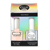 Color Club Matching Soak Off Gel + Nail Lacquer Polish Duo Poetic Hues 1007